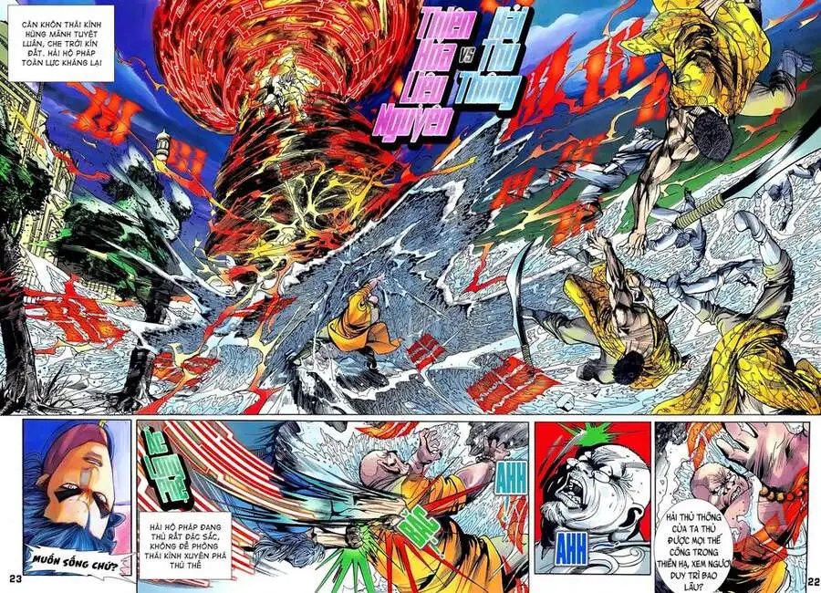 Truyện Tranh Long Hổ 5 Thế trang 8