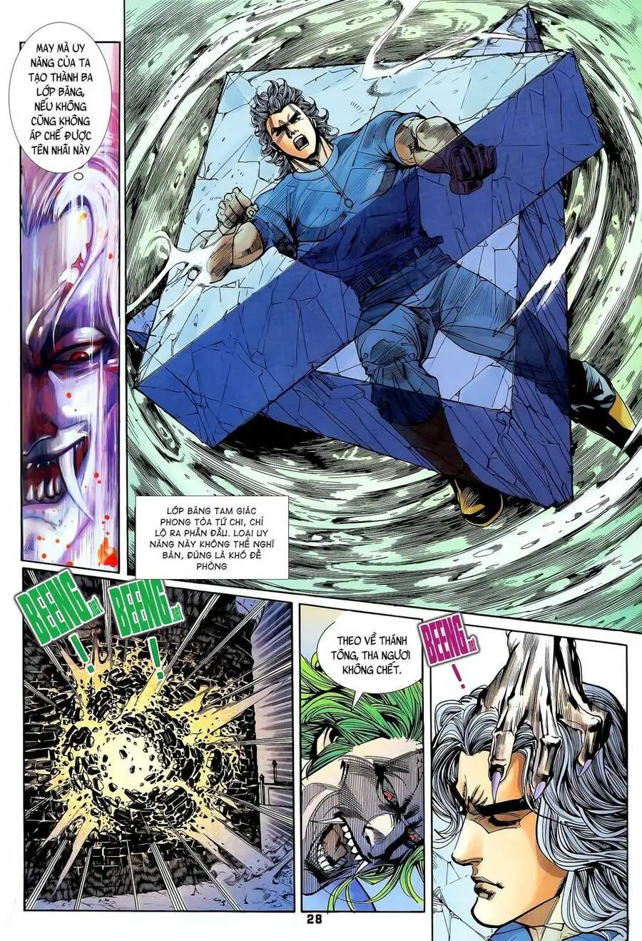 Truyện Tranh Long Hổ 5 Thế trang 8