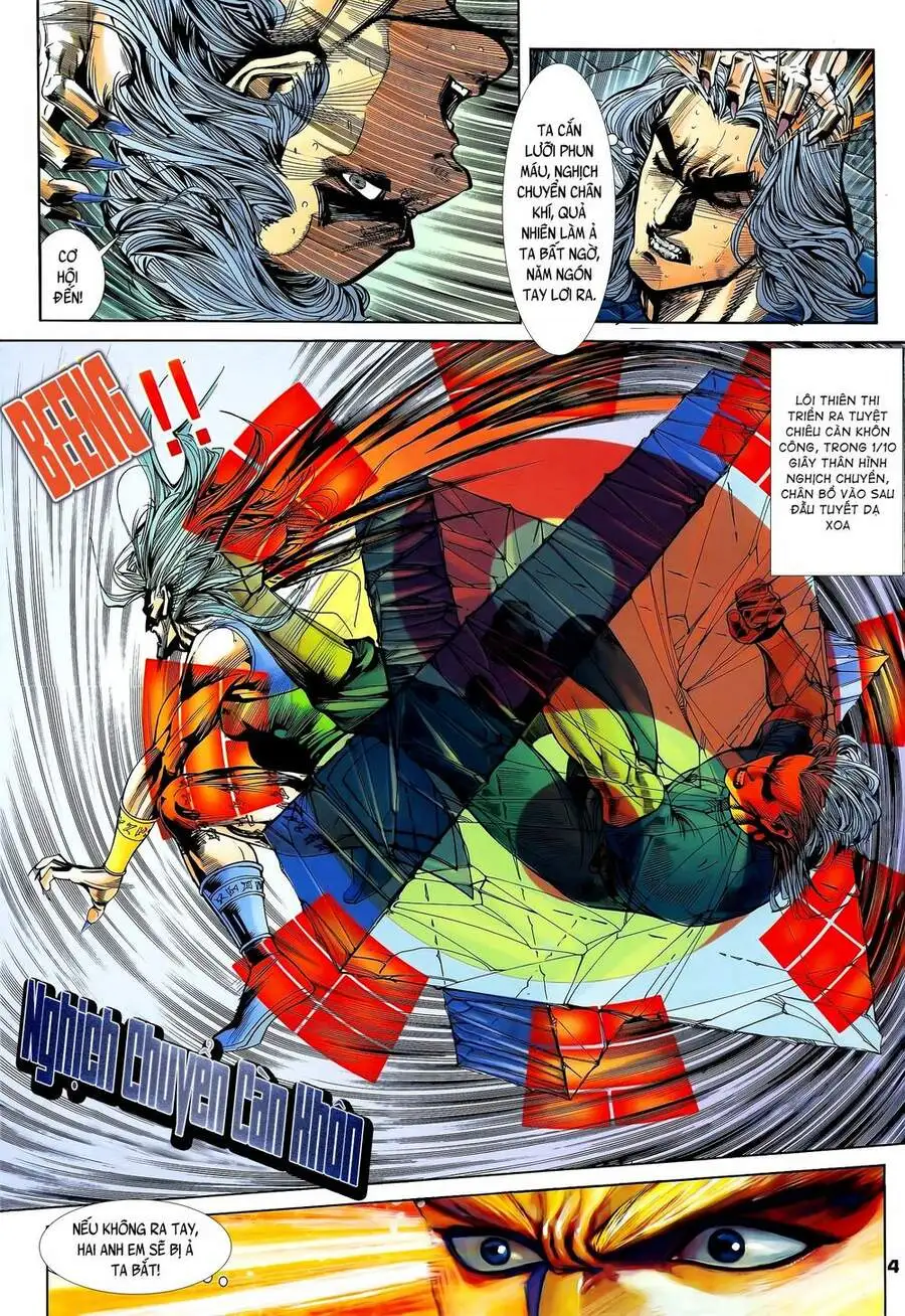 Truyện Tranh Long Hổ 5 Thế trang 8