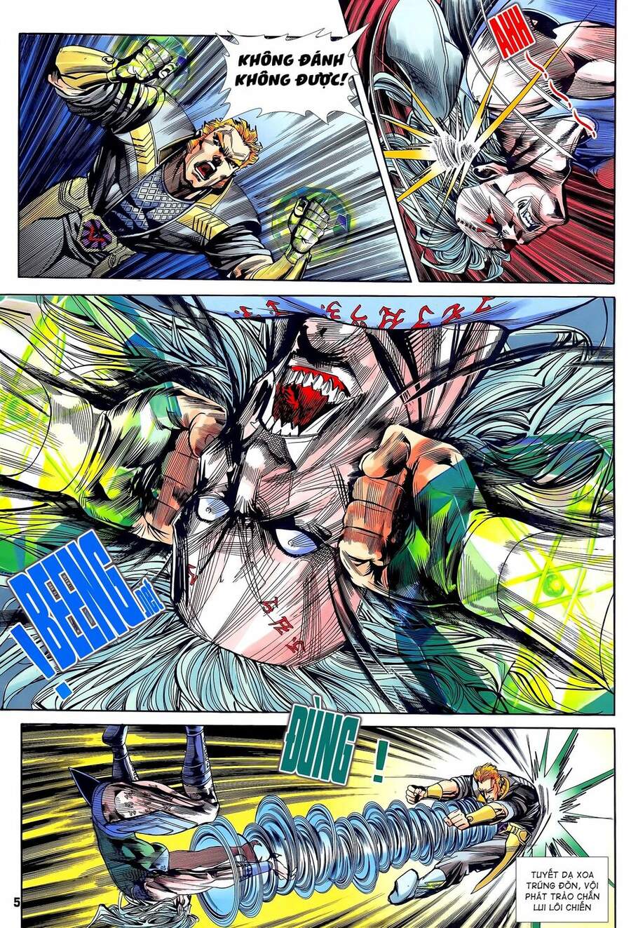 Truyện Tranh Long Hổ 5 Thế trang 8