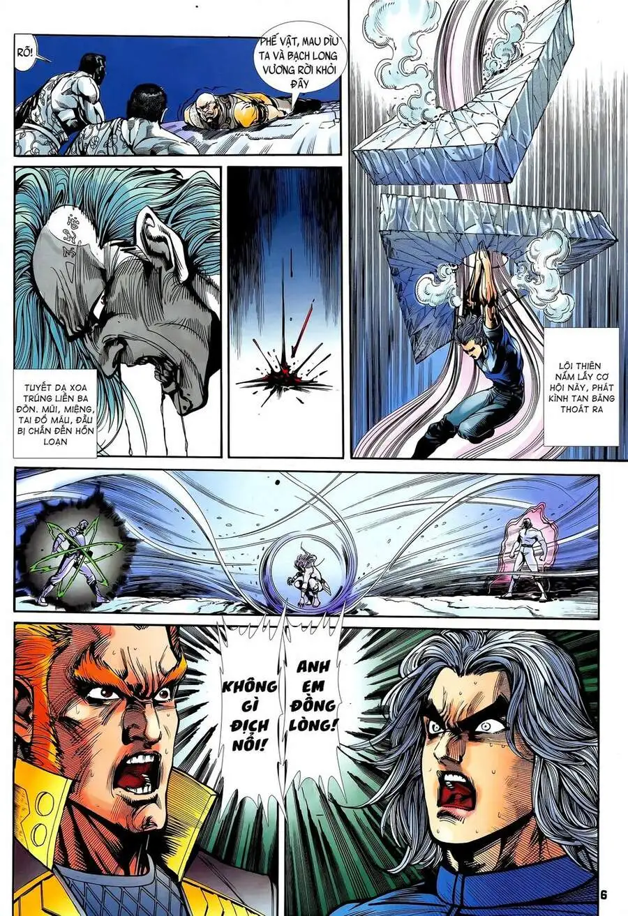 Truyện Tranh Long Hổ 5 Thế trang 8