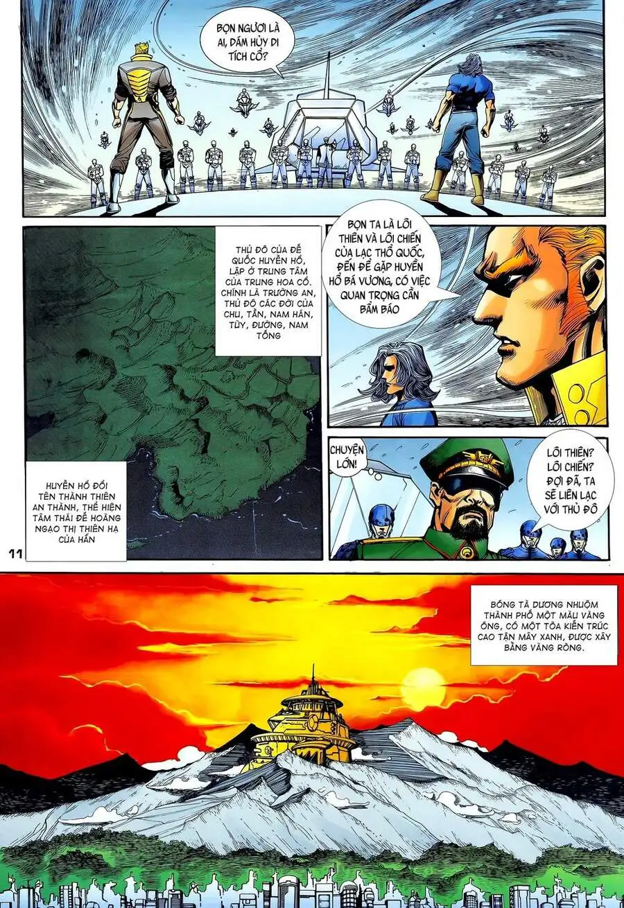 Truyện Tranh Long Hổ 5 Thế trang 8