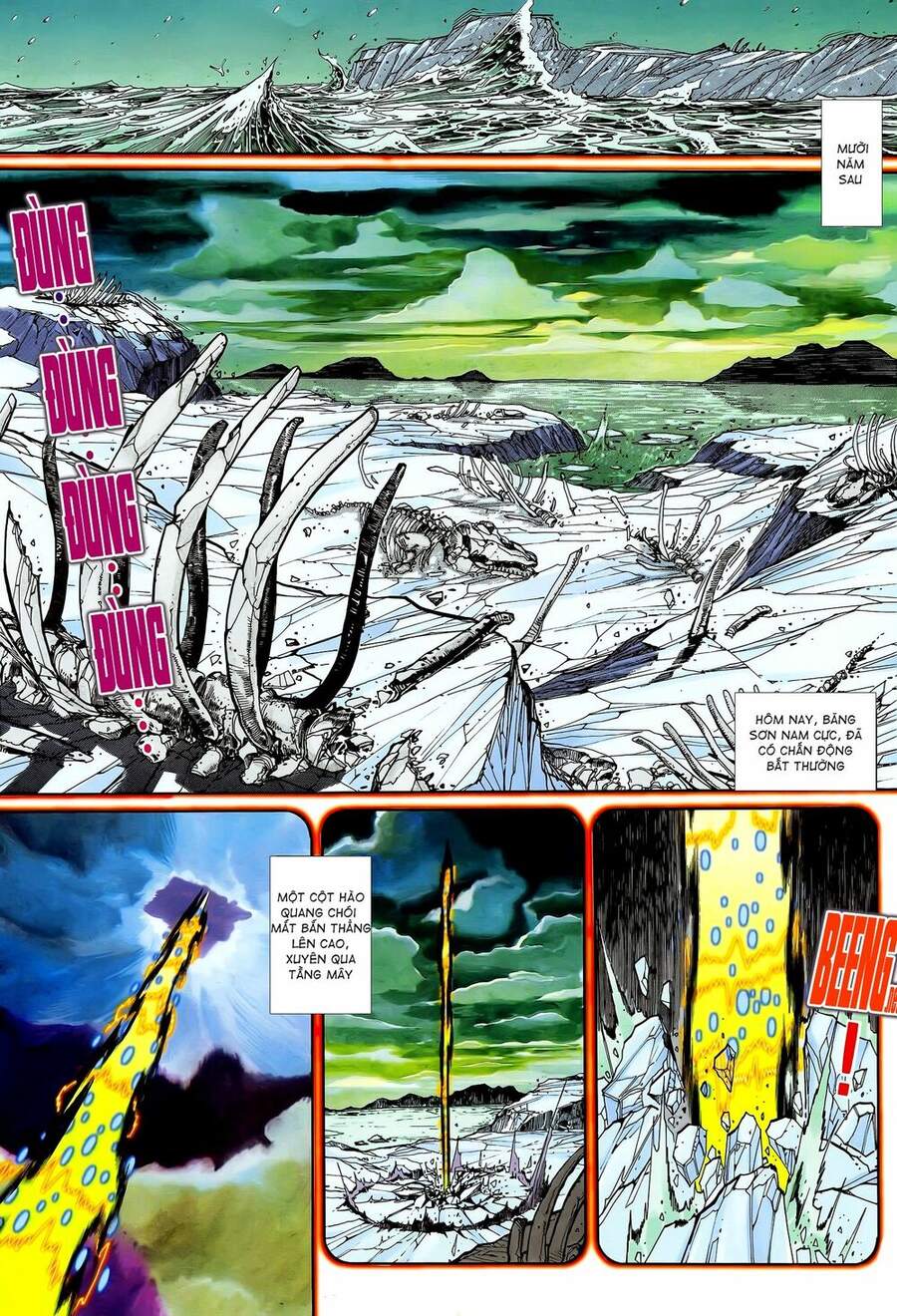 Truyện Tranh Long Hổ 5 Thế trang 8