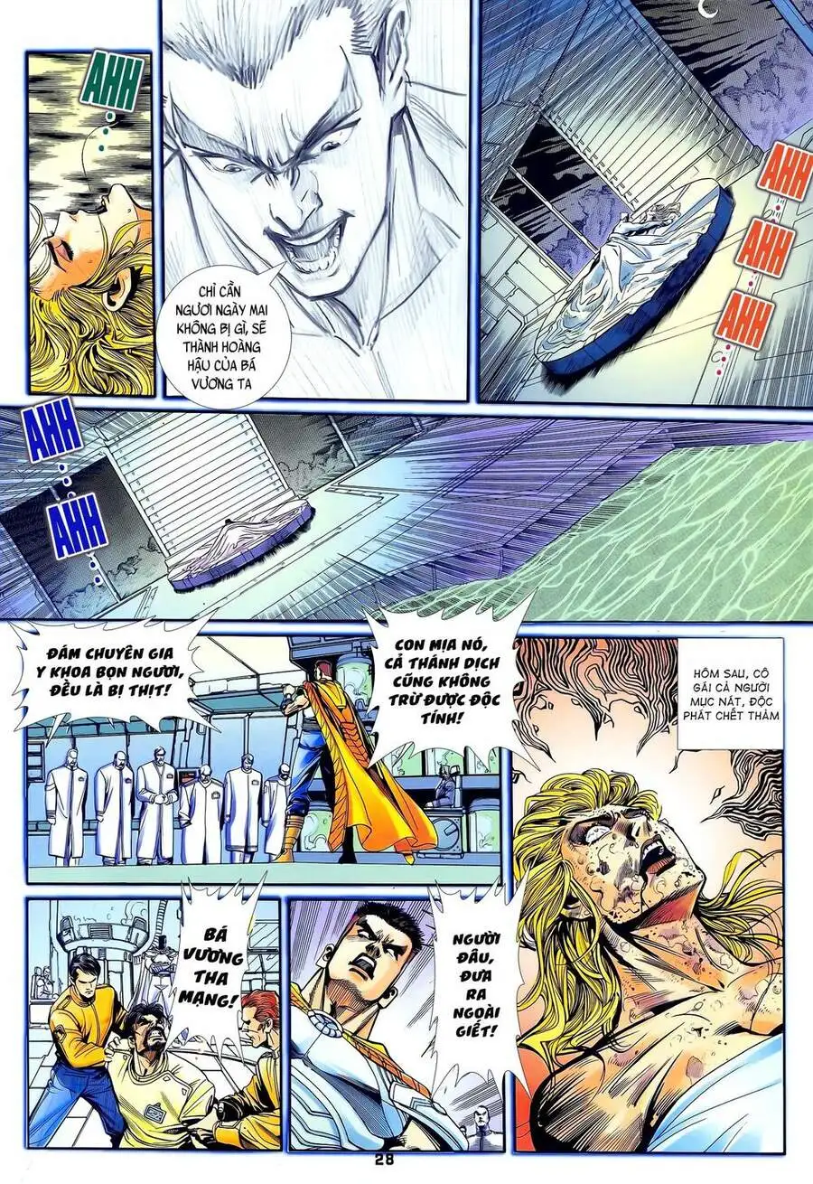 Truyện Tranh Long Hổ 5 Thế trang 8