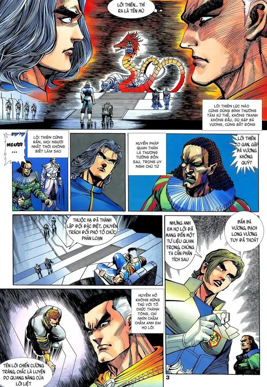 Truyện Tranh Long Hổ 5 Thế trang 8