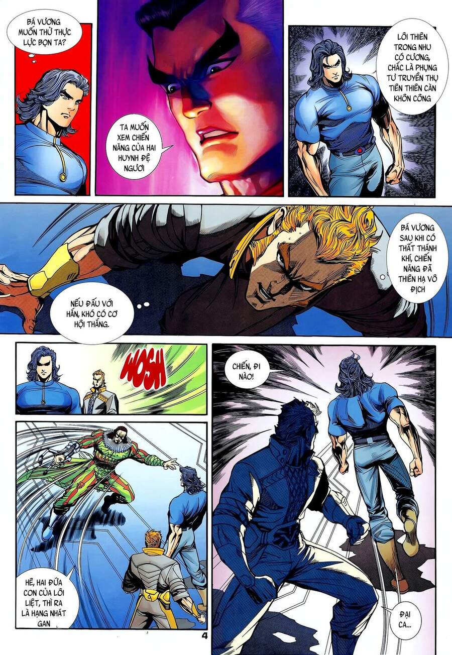 Truyện Tranh Long Hổ 5 Thế trang 8