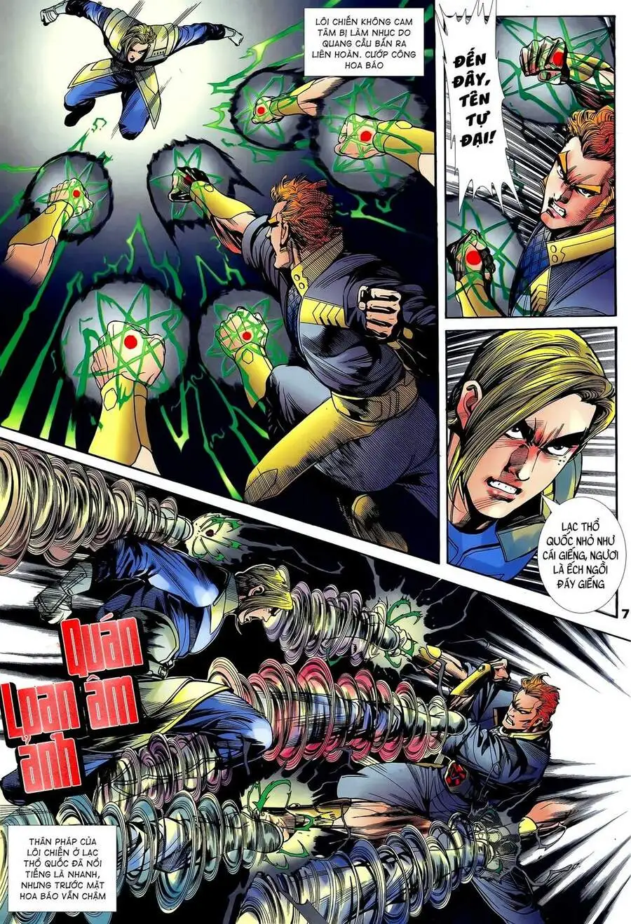 Truyện Tranh Long Hổ 5 Thế trang 8