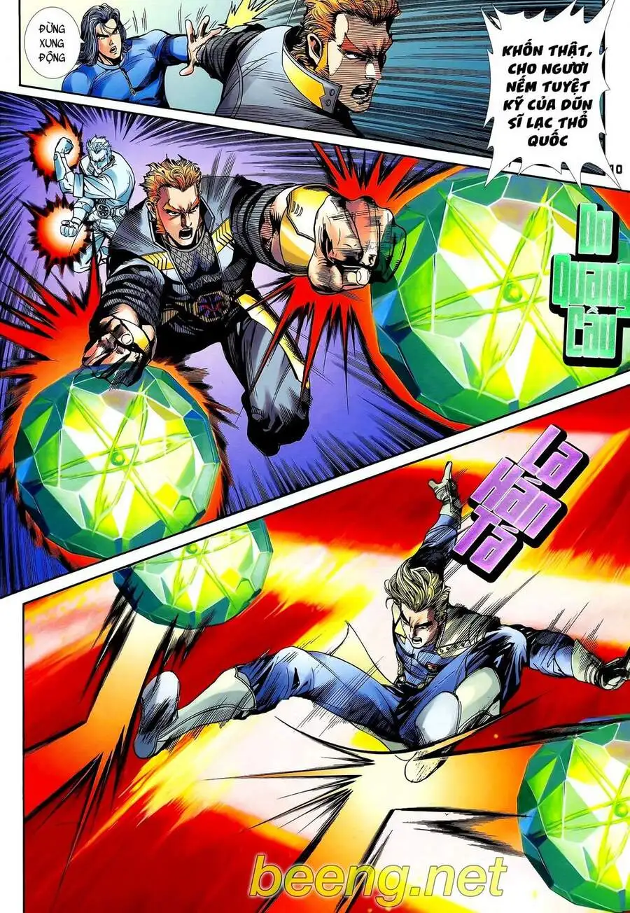 Truyện Tranh Long Hổ 5 Thế trang 8