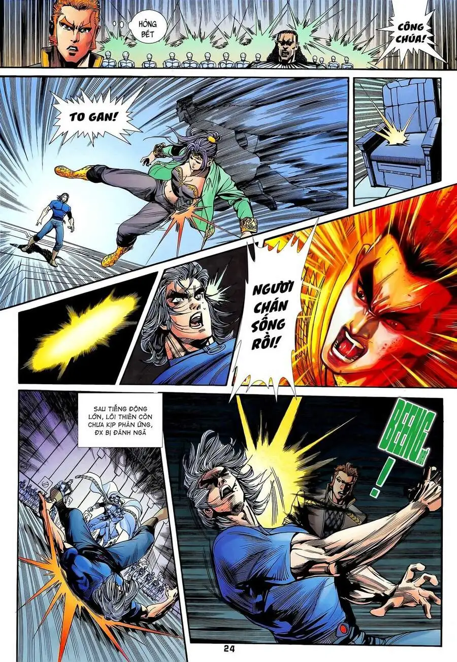 Truyện Tranh Long Hổ 5 Thế trang 8