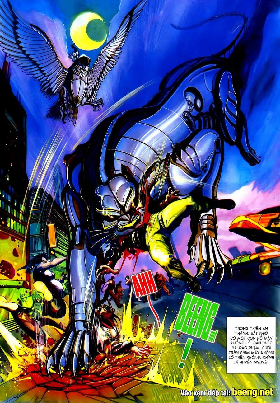 Truyện Tranh Long Hổ 5 Thế trang 8