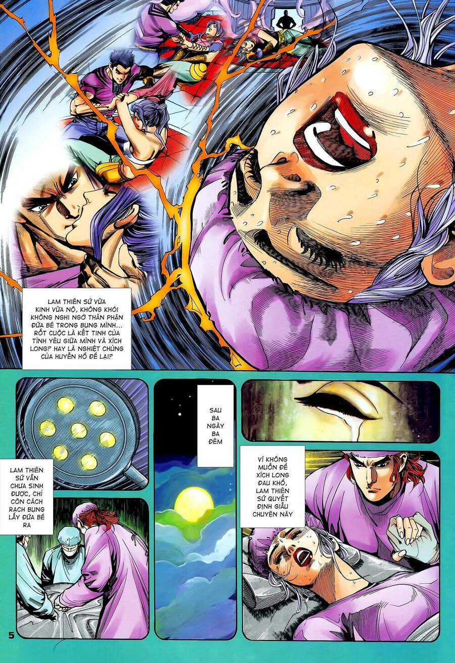 Truyện Tranh Long Hổ 5 Thế trang 8