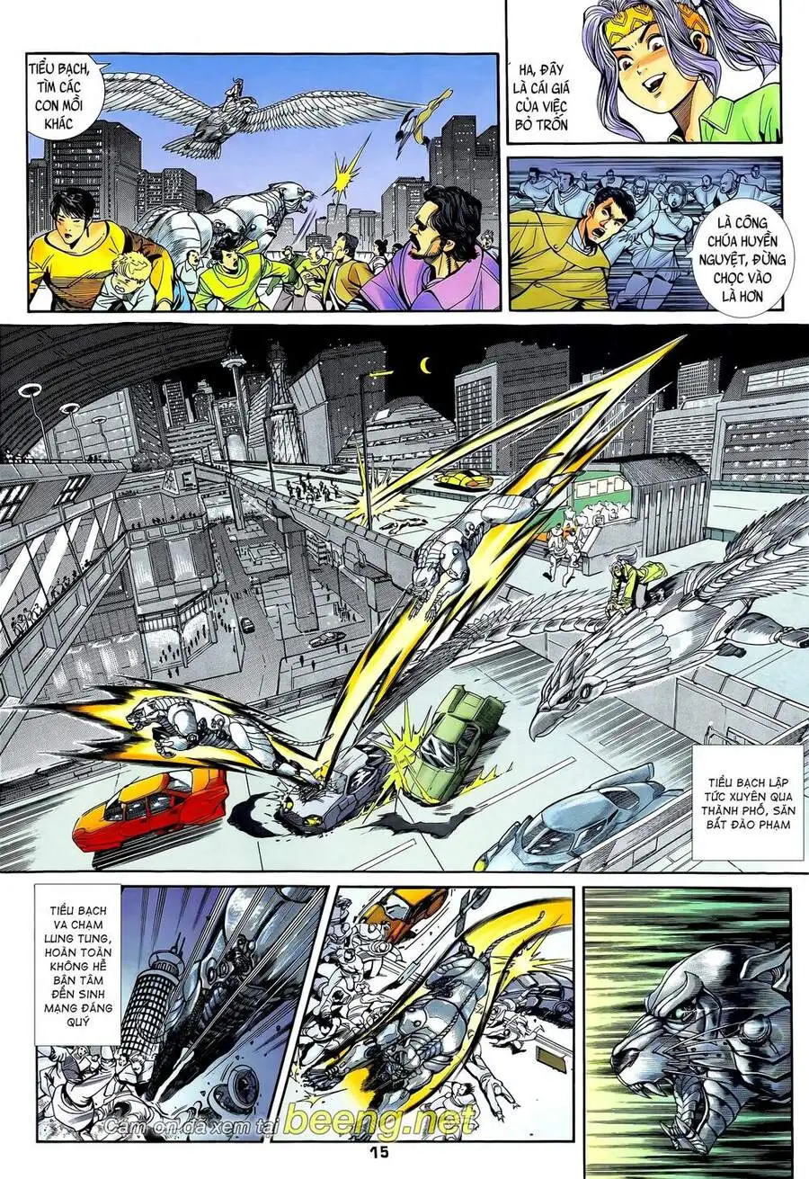 Truyện Tranh Long Hổ 5 Thế trang 8