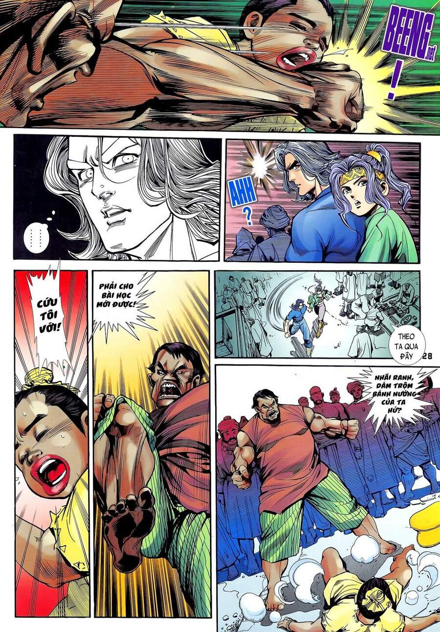 Truyện Tranh Long Hổ 5 Thế trang 8