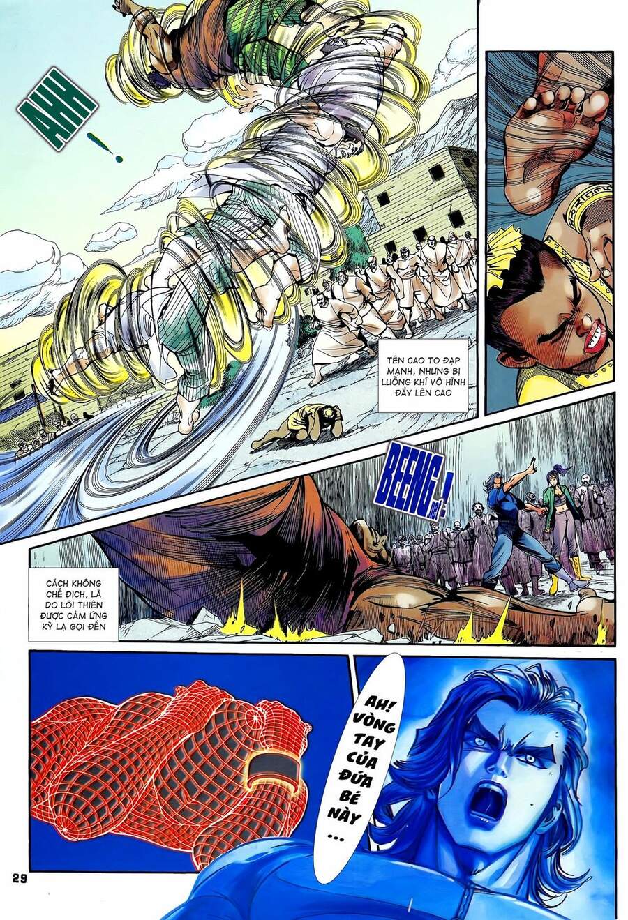 Truyện Tranh Long Hổ 5 Thế trang 8