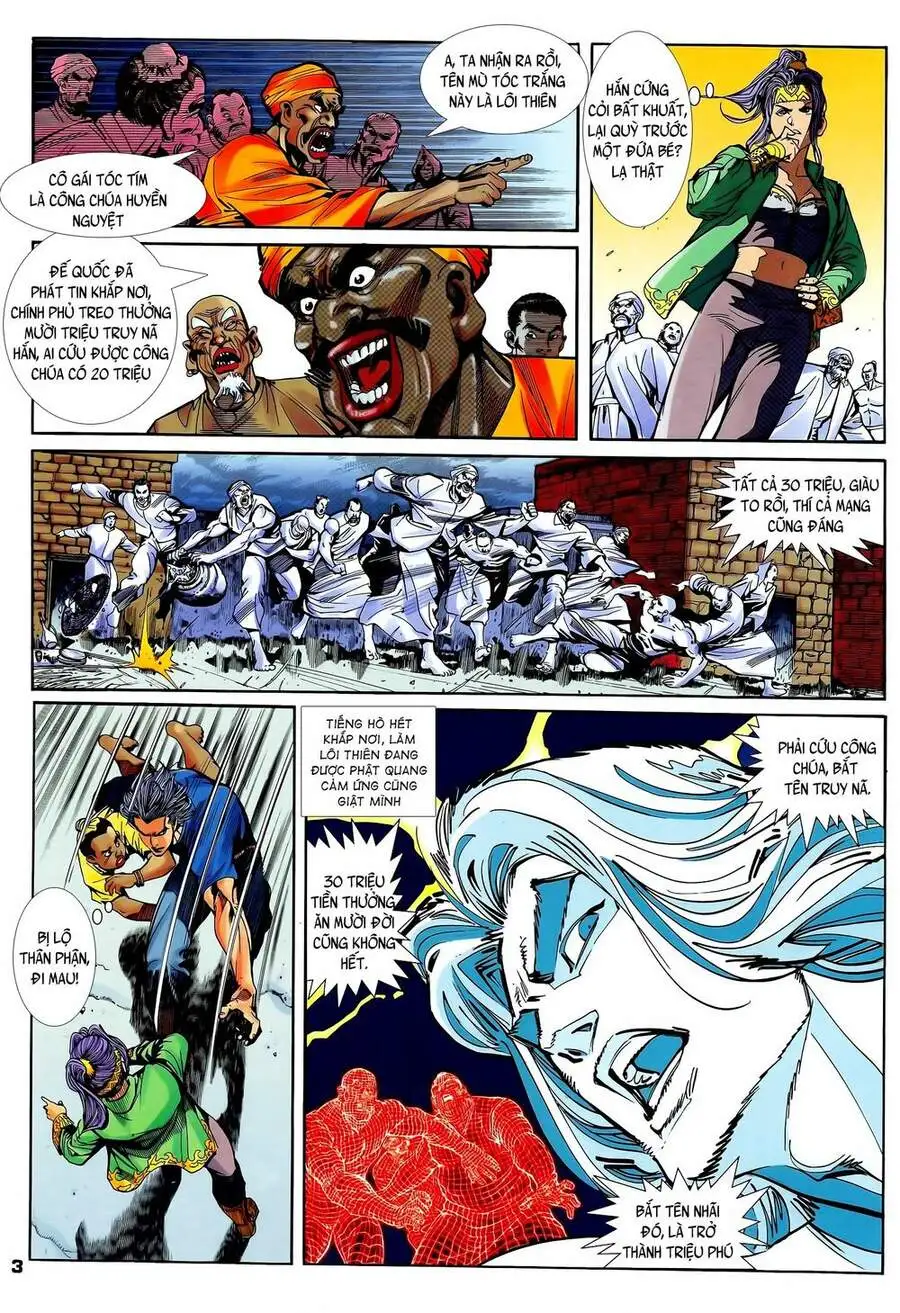 Truyện Tranh Long Hổ 5 Thế trang 8