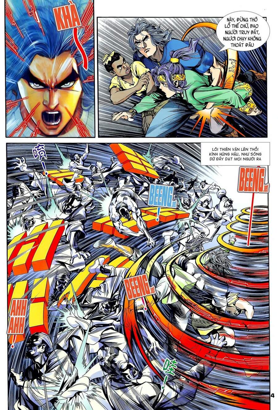 Truyện Tranh Long Hổ 5 Thế trang 8