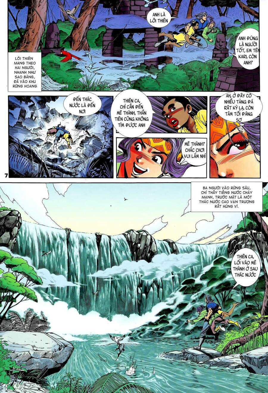Truyện Tranh Long Hổ 5 Thế trang 8