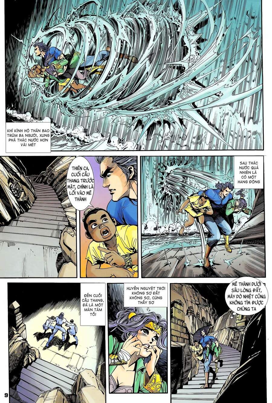 Truyện Tranh Long Hổ 5 Thế trang 8