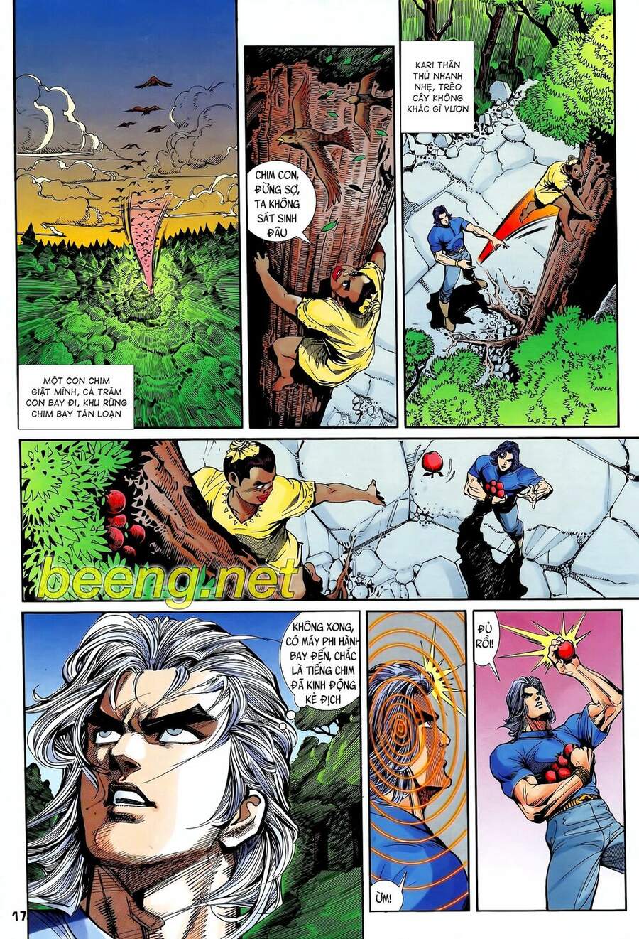 Truyện Tranh Long Hổ 5 Thế trang 8