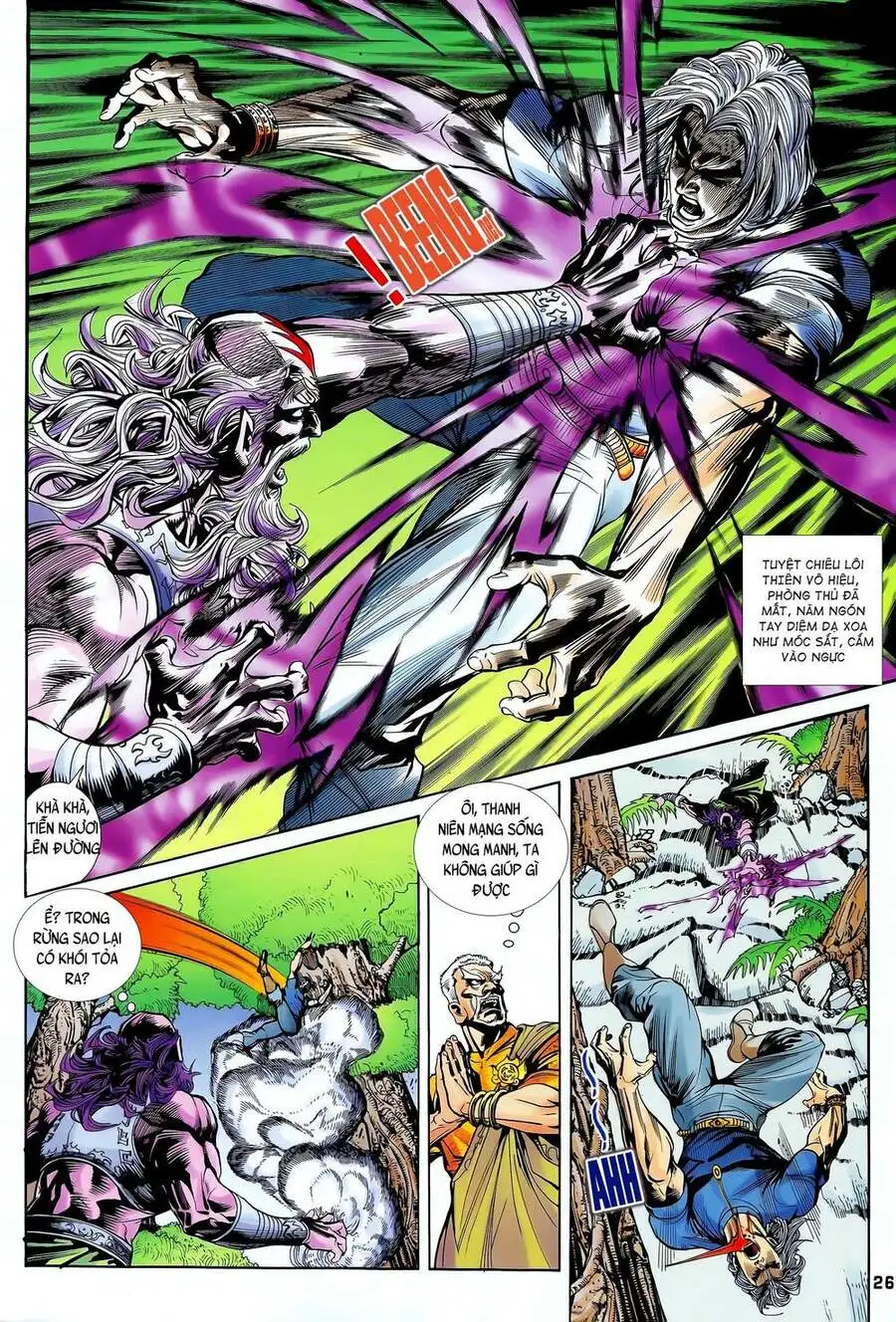 Truyện Tranh Long Hổ 5 Thế trang 8