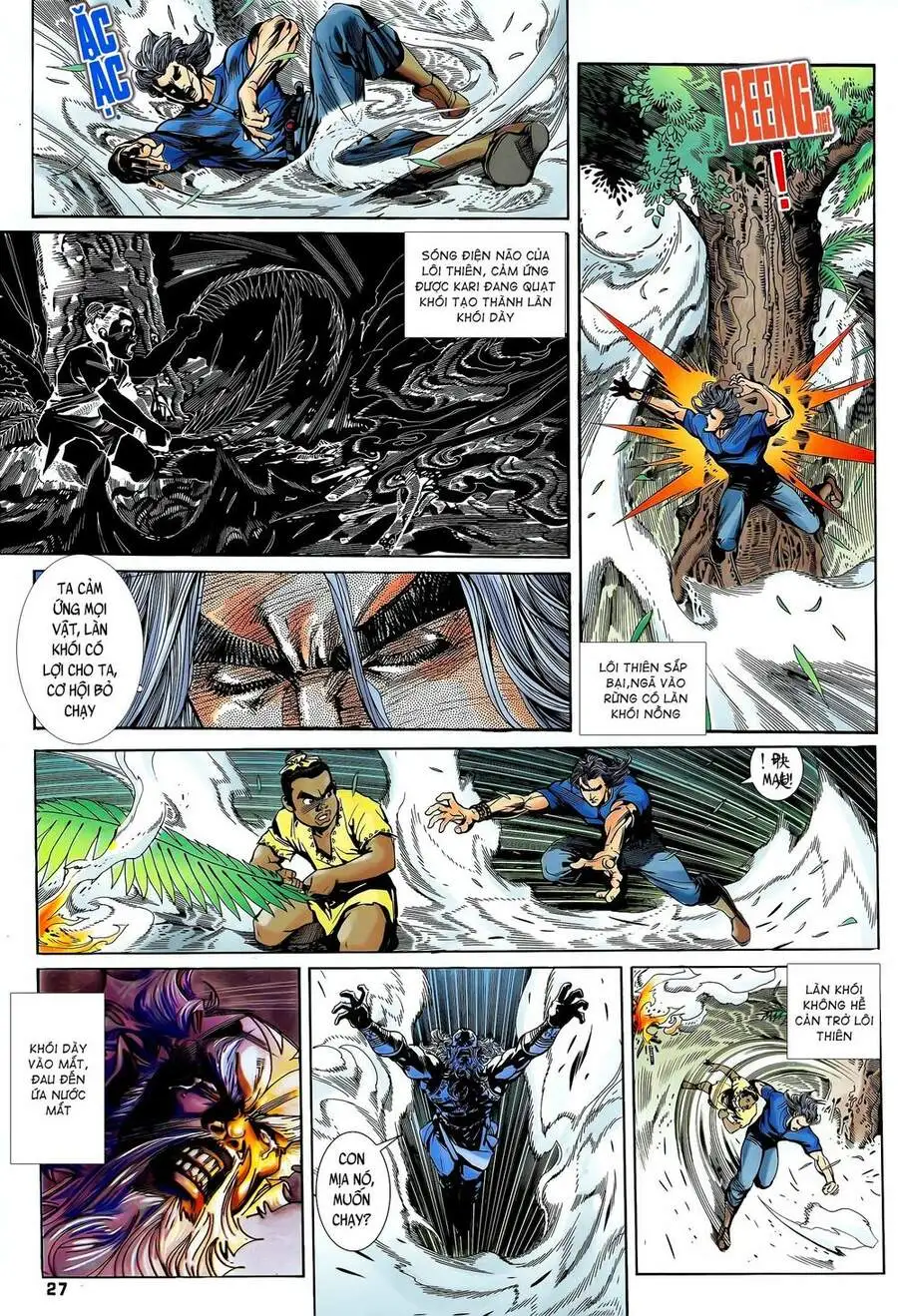 Truyện Tranh Long Hổ 5 Thế trang 8