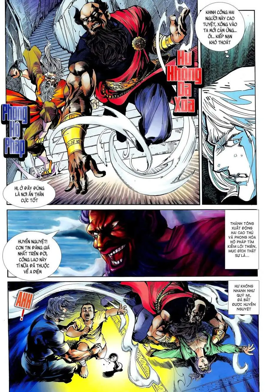 Truyện Tranh Long Hổ 5 Thế trang 8