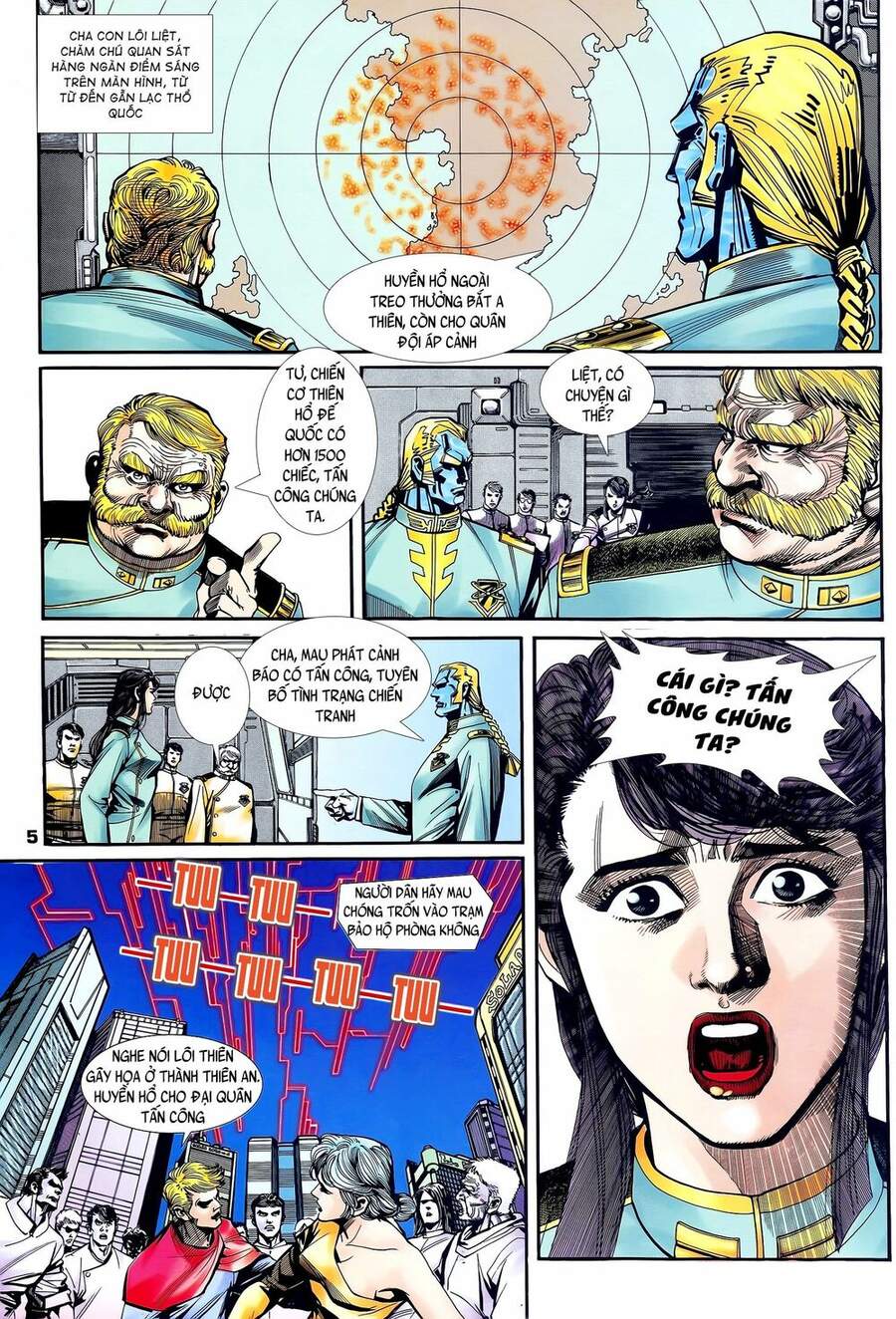 Truyện Tranh Long Hổ 5 Thế trang 8