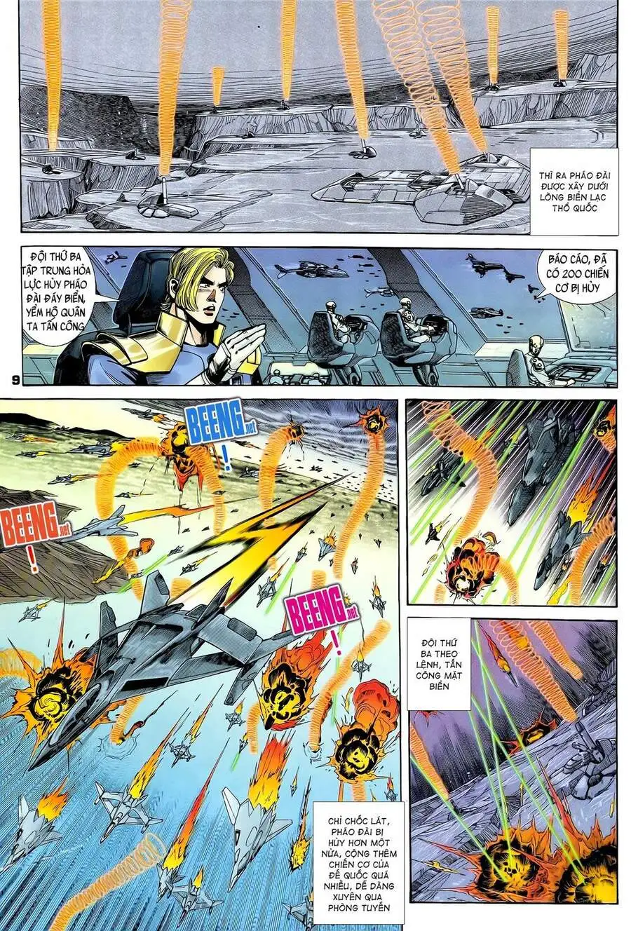 Truyện Tranh Long Hổ 5 Thế trang 8