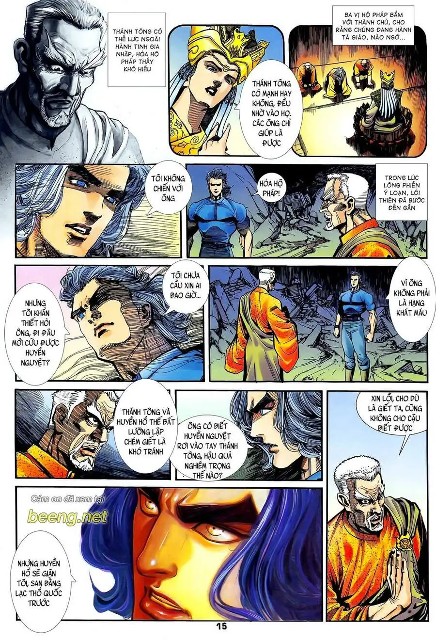 Truyện Tranh Long Hổ 5 Thế trang 8