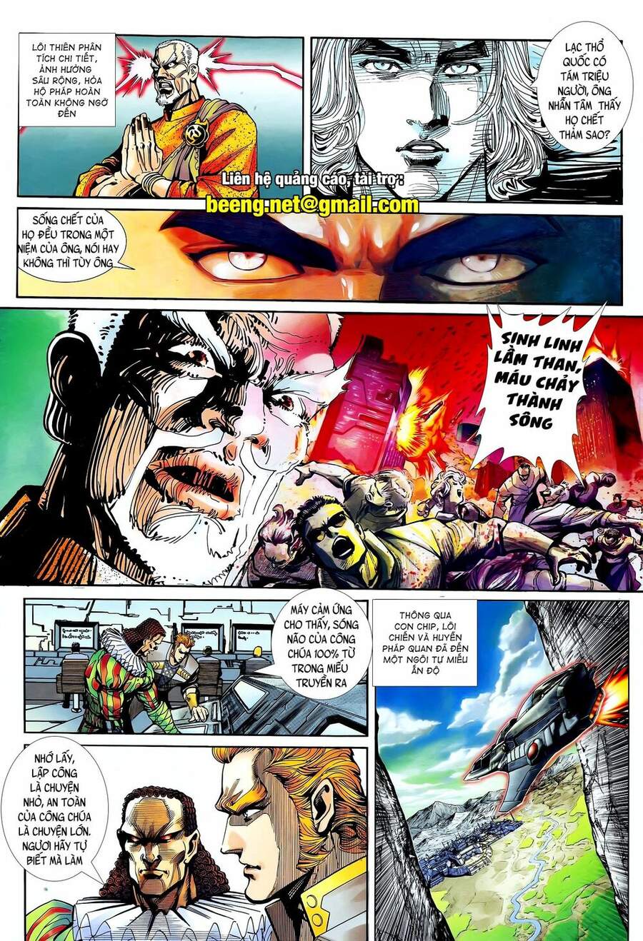 Truyện Tranh Long Hổ 5 Thế trang 8