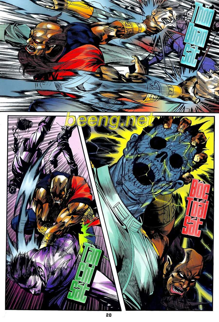 Truyện Tranh Long Hổ 5 Thế trang 8