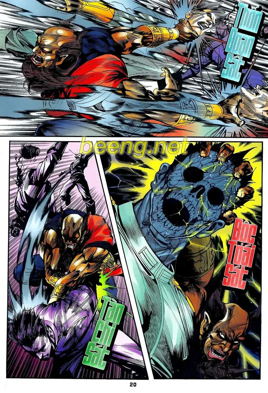 Truyện Tranh Long Hổ 5 Thế trang 8