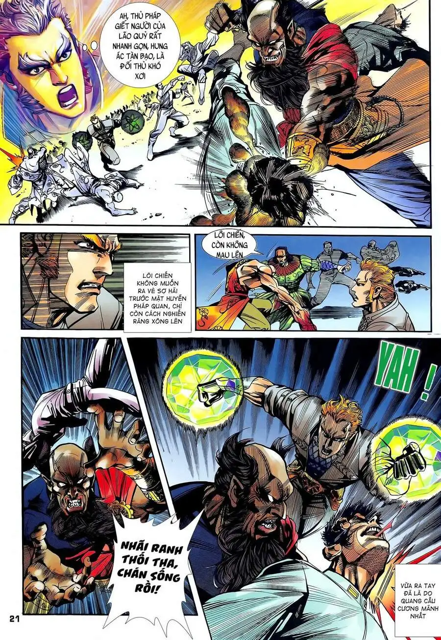 Truyện Tranh Long Hổ 5 Thế trang 8