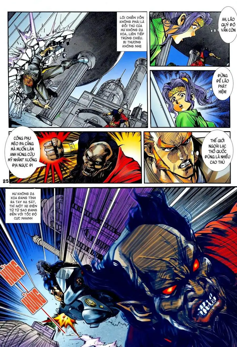 Truyện Tranh Long Hổ 5 Thế trang 8