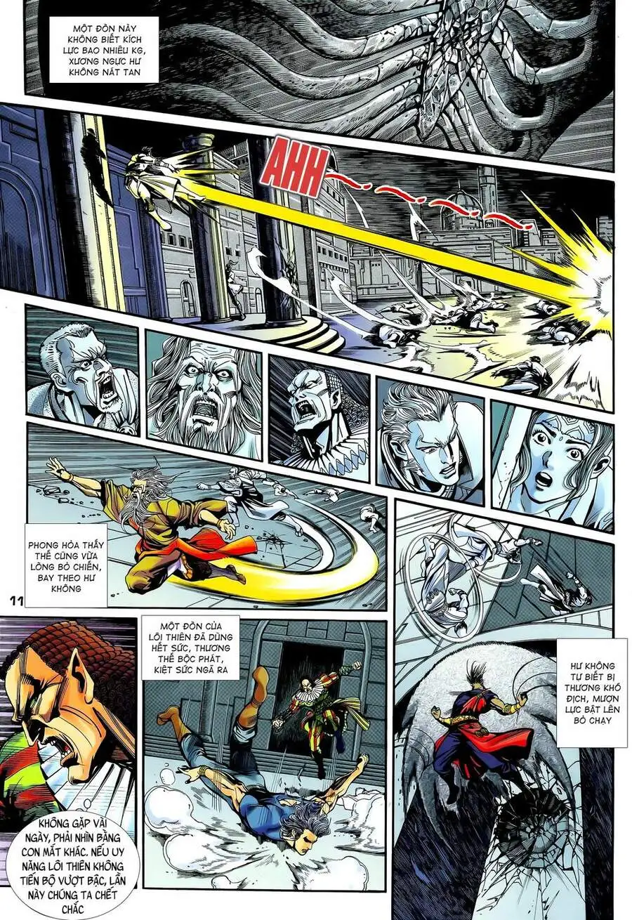 Truyện Tranh Long Hổ 5 Thế trang 8
