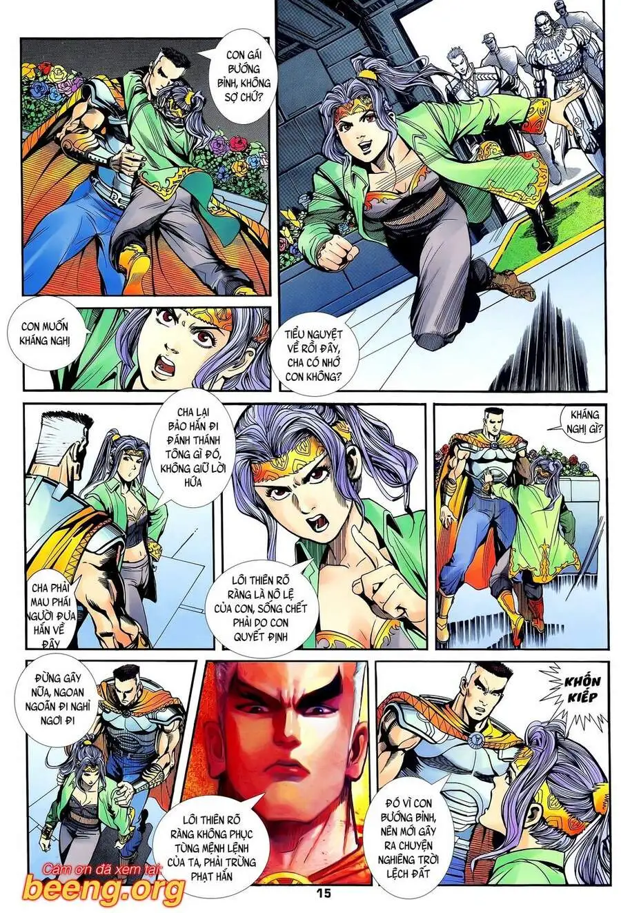 Truyện Tranh Long Hổ 5 Thế trang 8