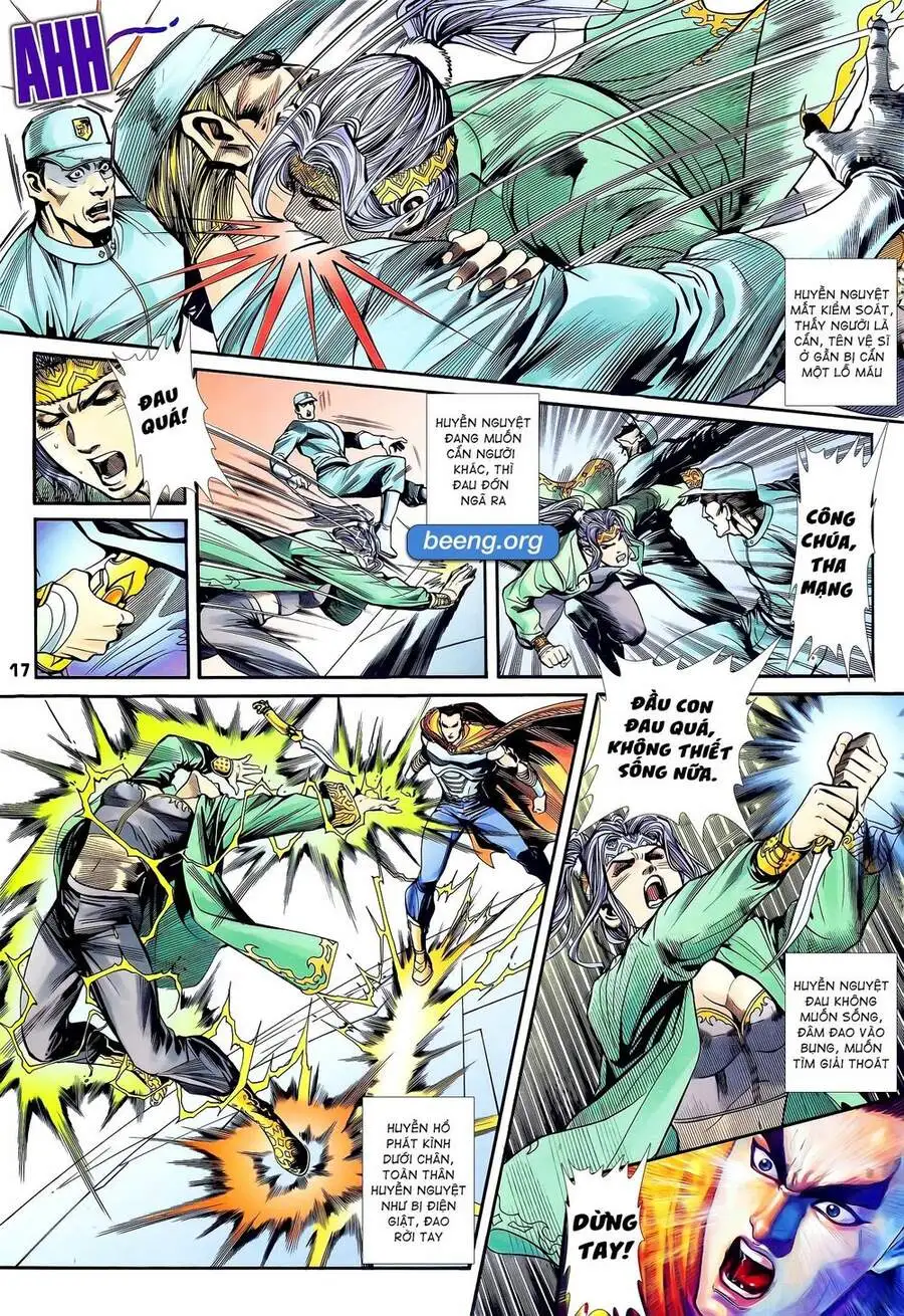 Truyện Tranh Long Hổ 5 Thế trang 8