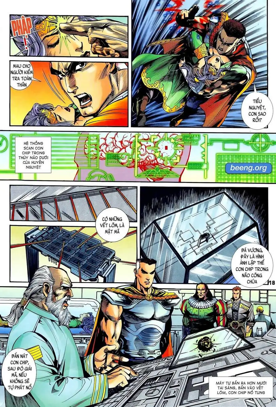 Truyện Tranh Long Hổ 5 Thế trang 8