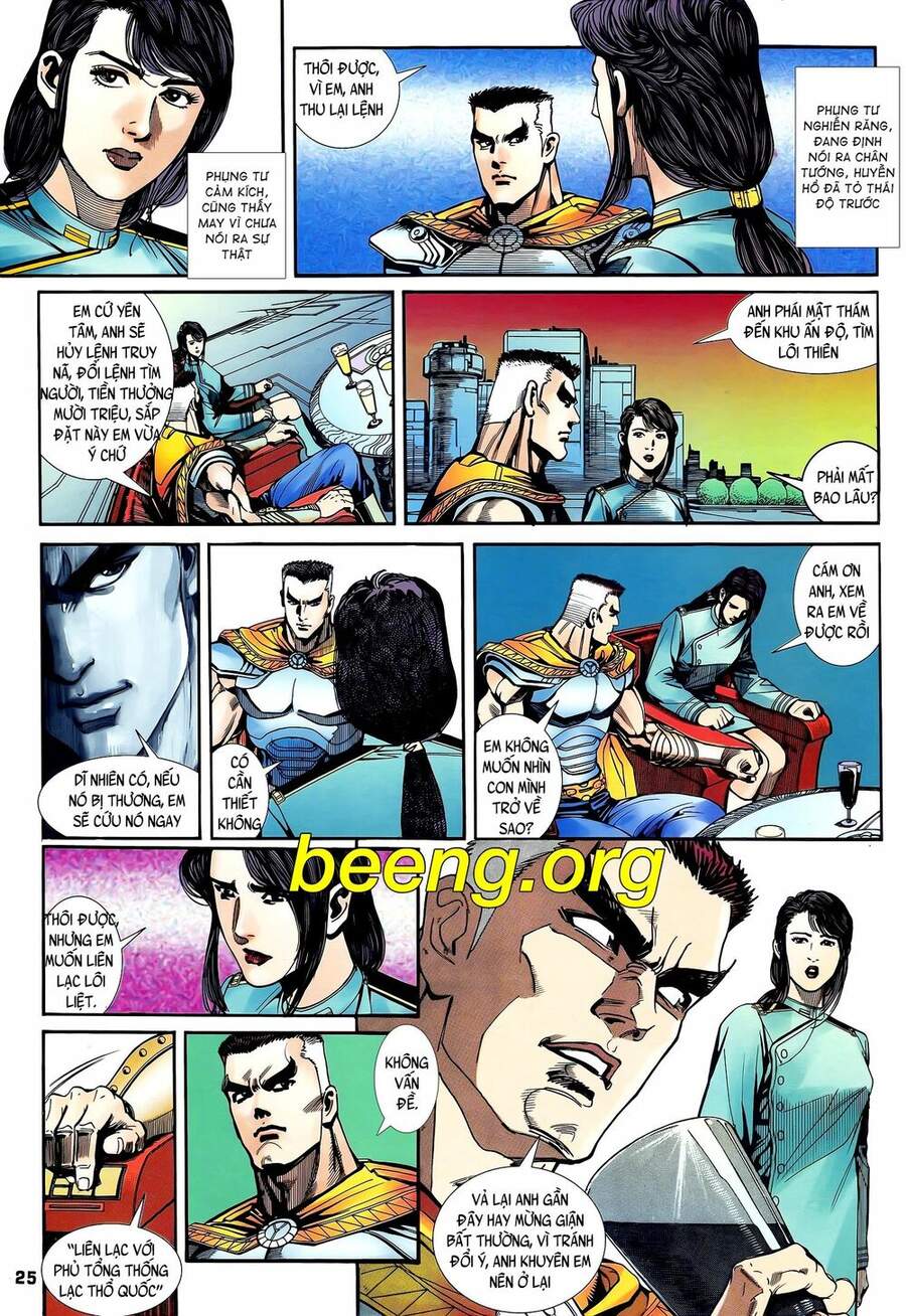 Truyện Tranh Long Hổ 5 Thế trang 8