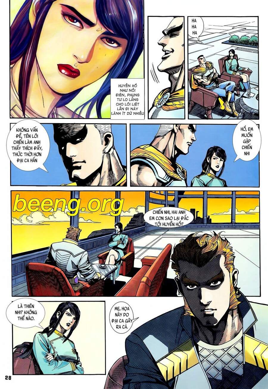 Truyện Tranh Long Hổ 5 Thế trang 8