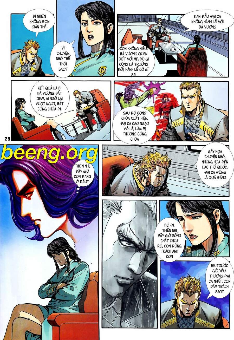 Truyện Tranh Long Hổ 5 Thế trang 8