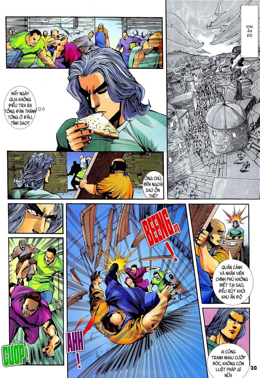 Truyện Tranh Long Hổ 5 Thế trang 8