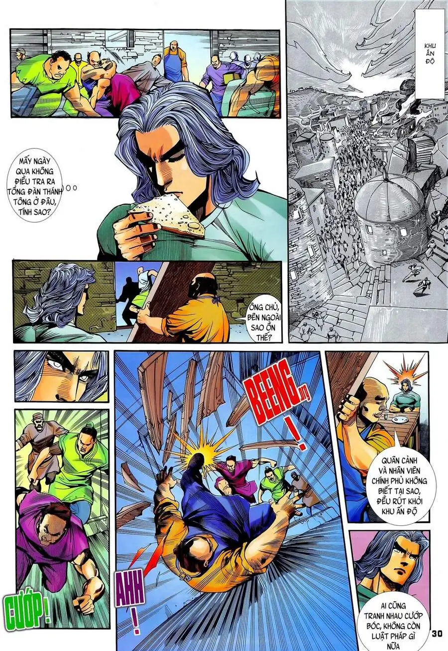 Truyện Tranh Long Hổ 5 Thế trang 8