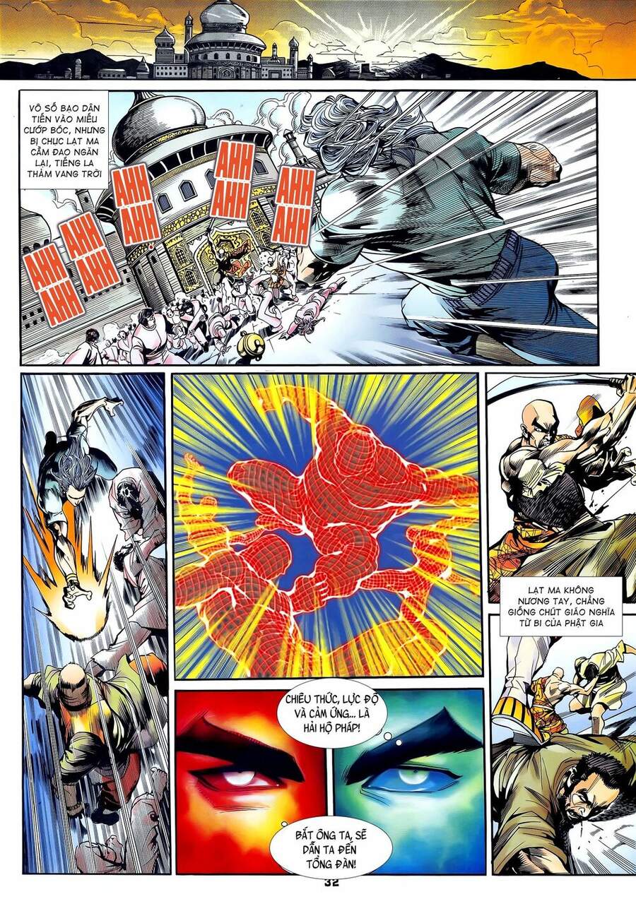 Truyện Tranh Long Hổ 5 Thế trang 8