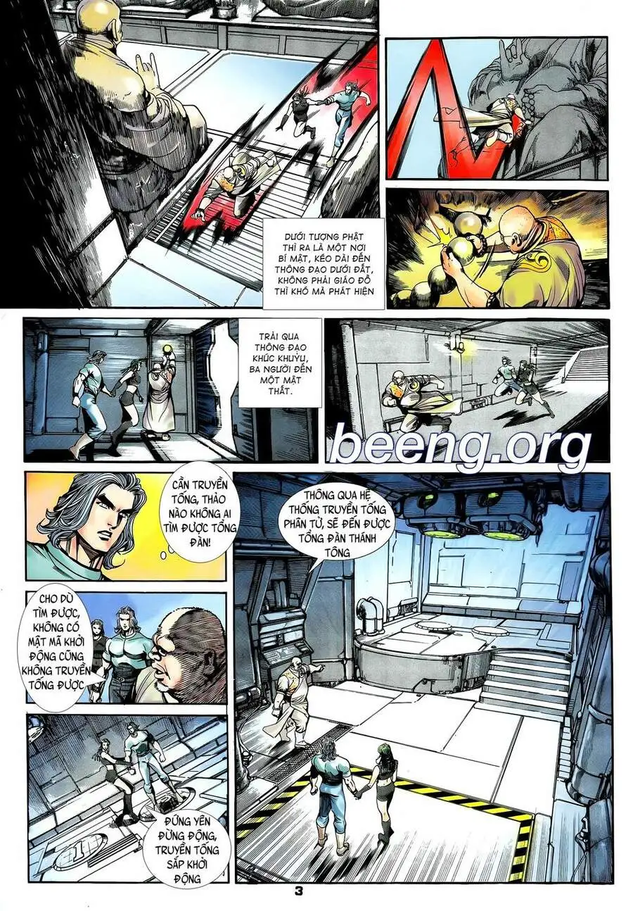 Truyện Tranh Long Hổ 5 Thế trang 8