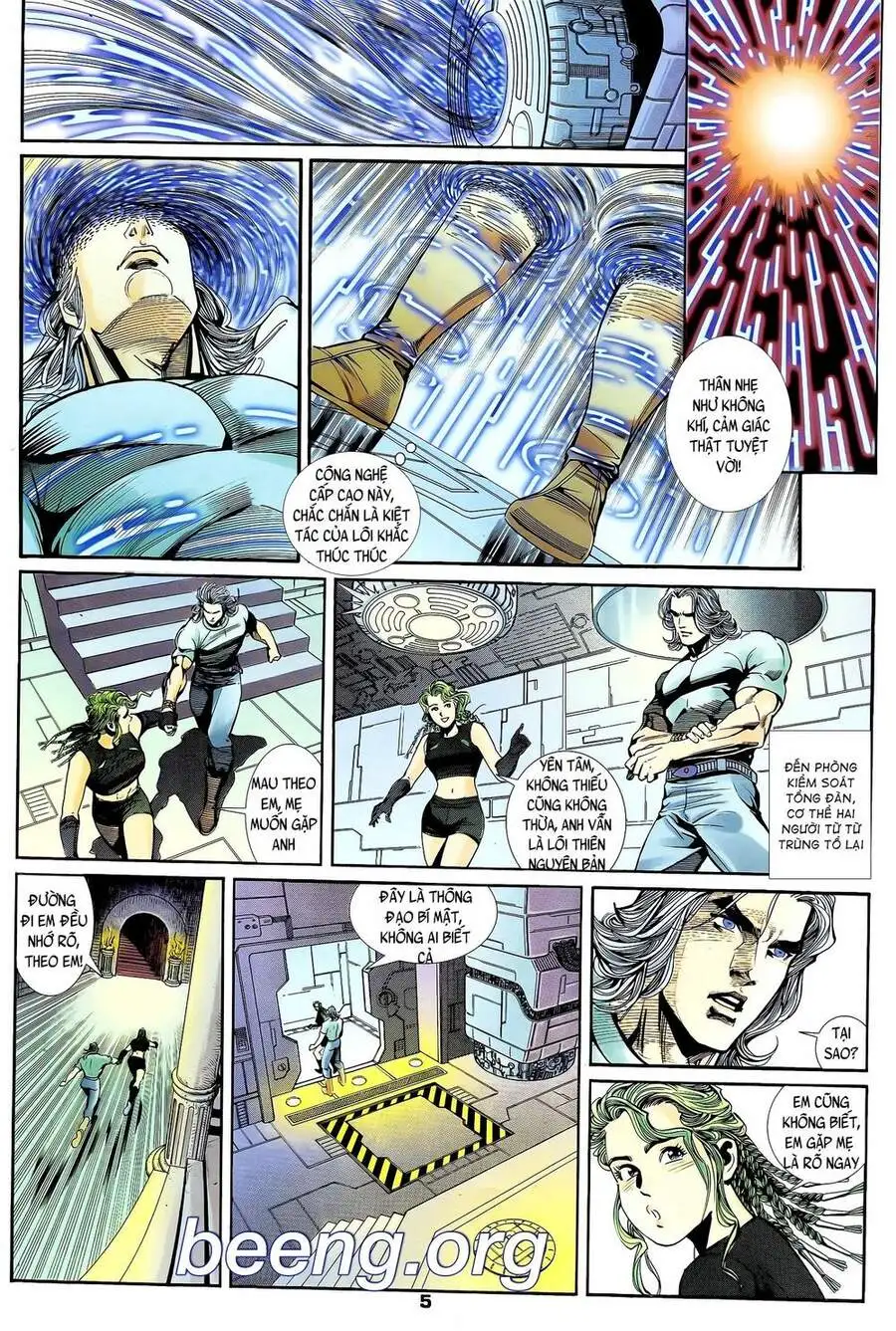 Truyện Tranh Long Hổ 5 Thế trang 8