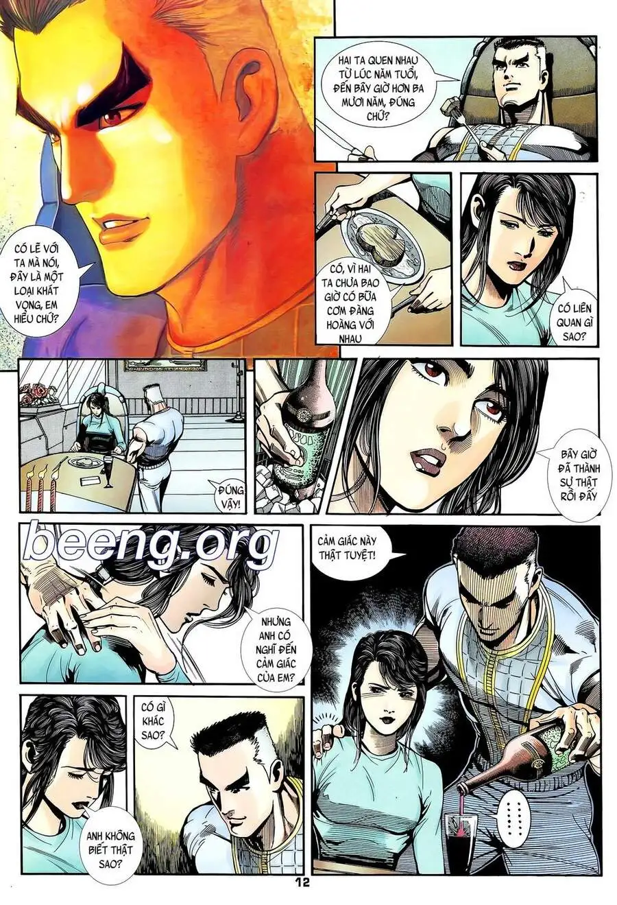 Truyện Tranh Long Hổ 5 Thế trang 8