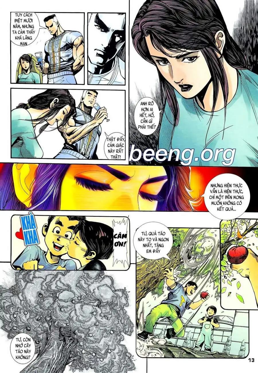 Truyện Tranh Long Hổ 5 Thế trang 8