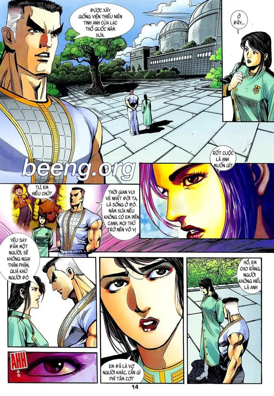 Truyện Tranh Long Hổ 5 Thế trang 8