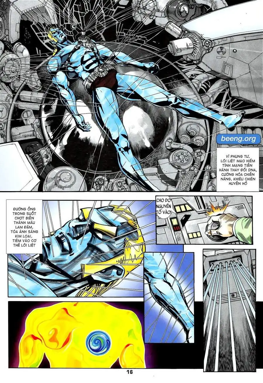 Truyện Tranh Long Hổ 5 Thế trang 8